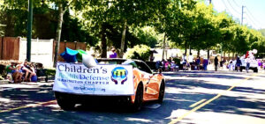 Covington Days Parade Washington July 15 Corvette and Children's Health Defense & Informed Choice Washington