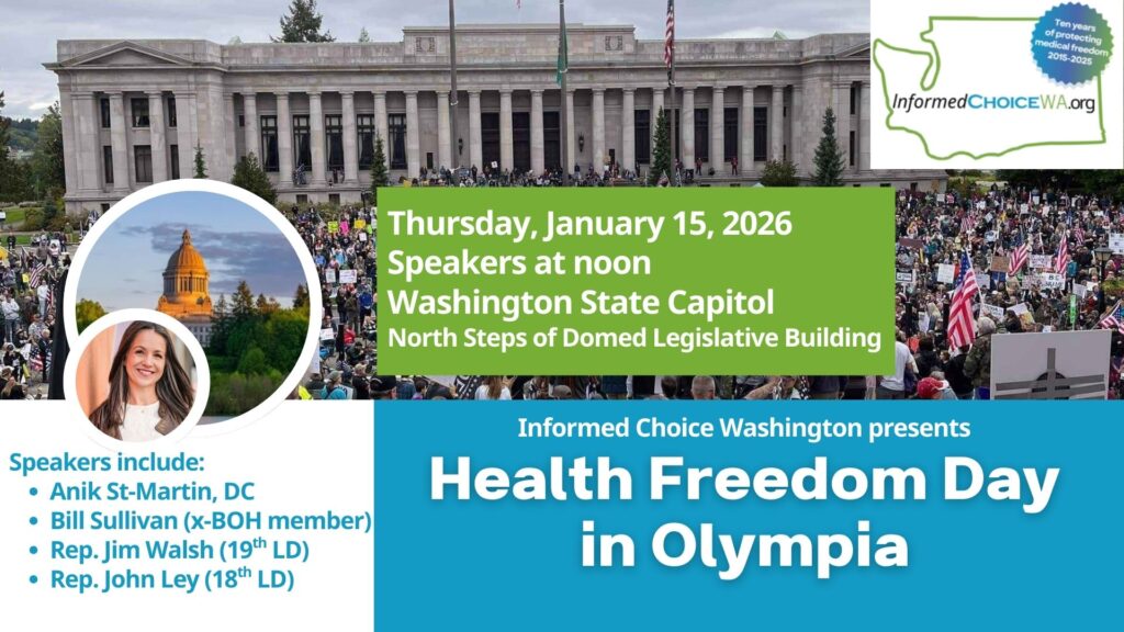 Health Freedom Day in Olympia January 15